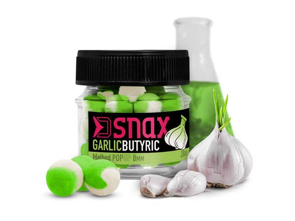 Delphin Nástraha D SNAX POP 10mm Cesnak-Butyric 20g