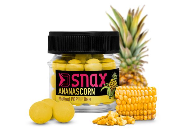 Delphin Nástraha D SNAX POP 8mm Kukurica-Ananás 20g