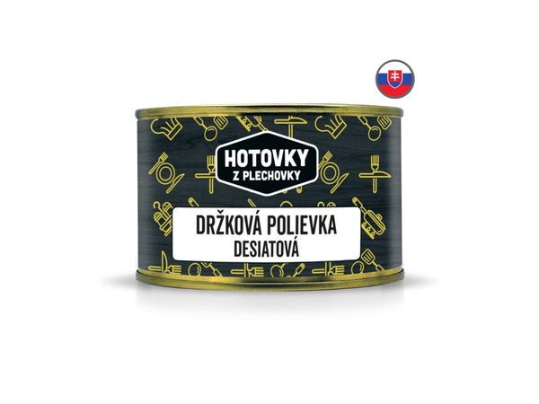 Hotovky Z Plechovky - Držková Polievka Desiatová 400ml