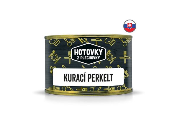 Hotovky Z Plechovky - Kurací Perkelt 400g