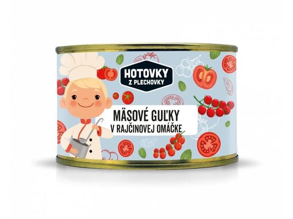 Hotovky Z Plechovky - Mäsové Guľky V Rajčinovej Omáčke