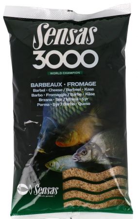 Sensas Krmivo 3000 Barbel Formage (mrena syrová) 1kg