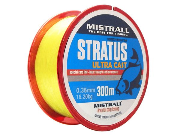 Mistrall Vlasec Stratus Ultra Cast 300m Fluo Žltá