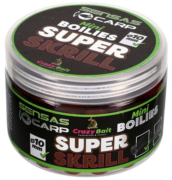 Sensas Mini Boilies Super Krill 10mm (krill) 80g