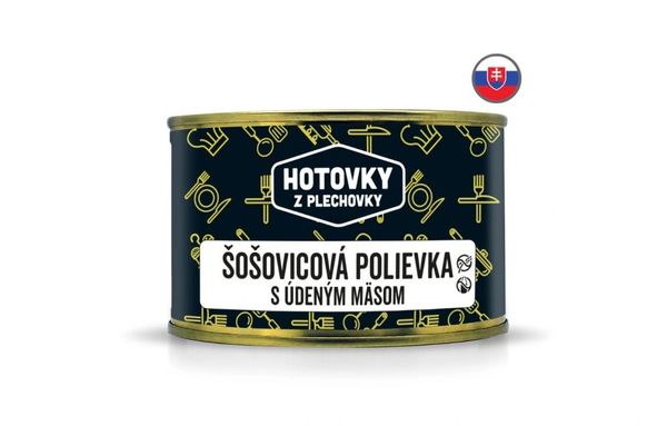 Hotovky Z Plechovky - Šošovicová Polievka S Údeným Mäsom