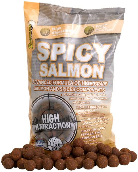 Starbaits Boilies Spicy Salmon 1kg